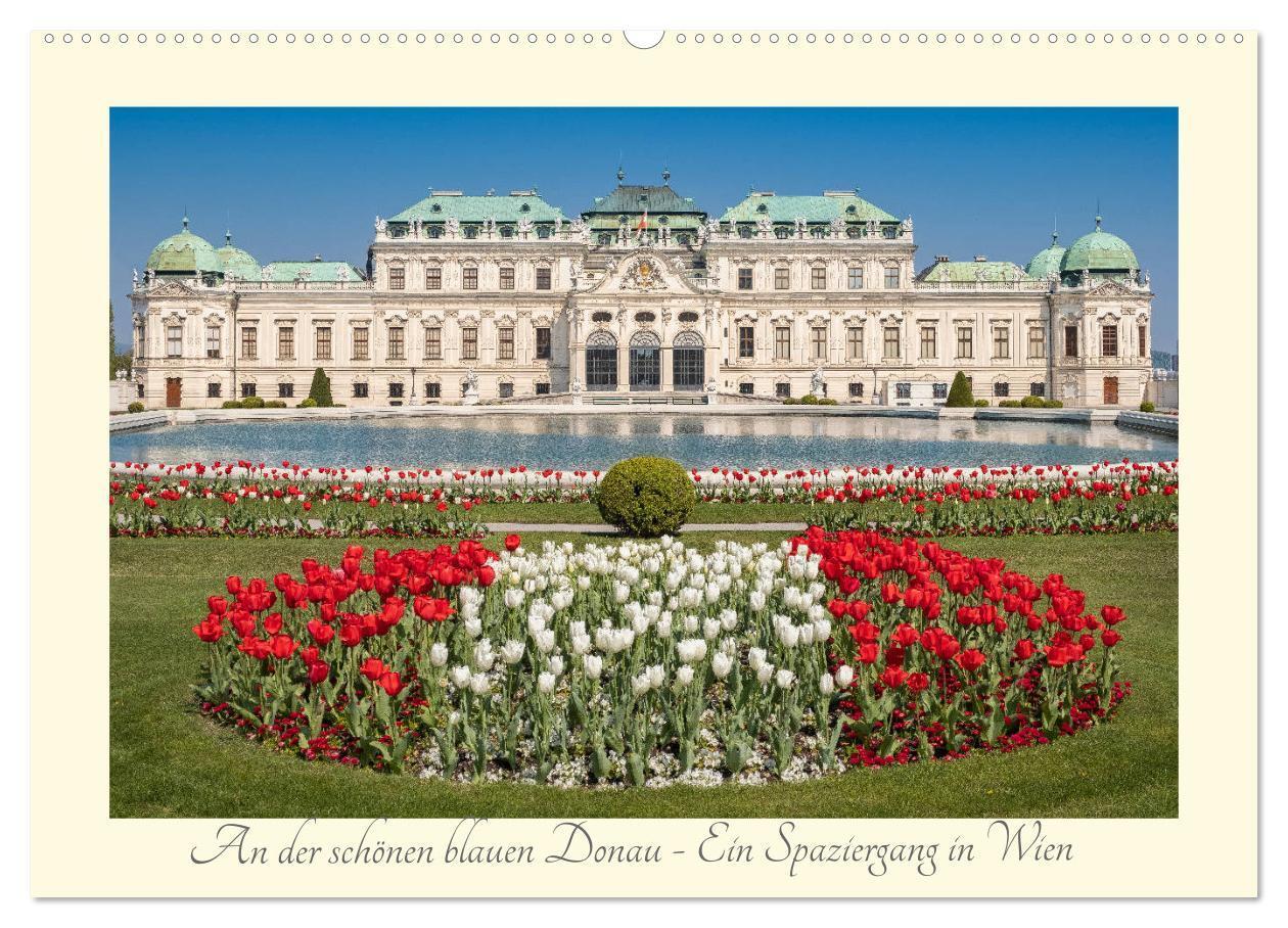 Cover: 9783675951624 | An der schönen blauen Donau - Ein Spaziergang in Wien (Wandkalender...