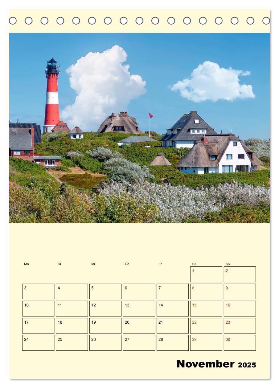 Bild: 9783435903597 | Meine geliebte Nordsee (Tischkalender 2025 DIN A5 hoch), CALVENDO...