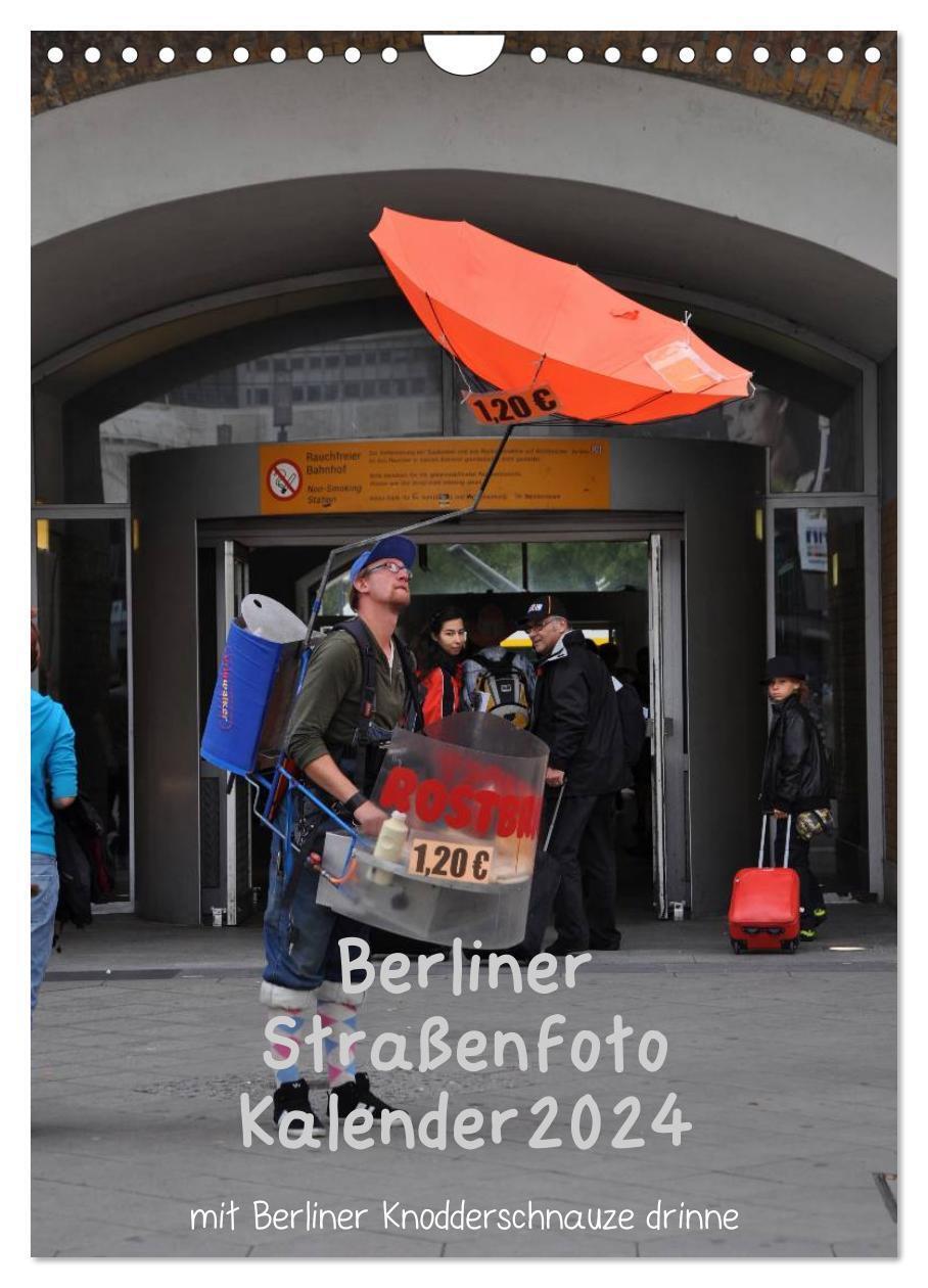 Cover: 9783383563966 | Berliner Straßenfoto Kalender 2024 (Wandkalender 2024 DIN A4 hoch),...