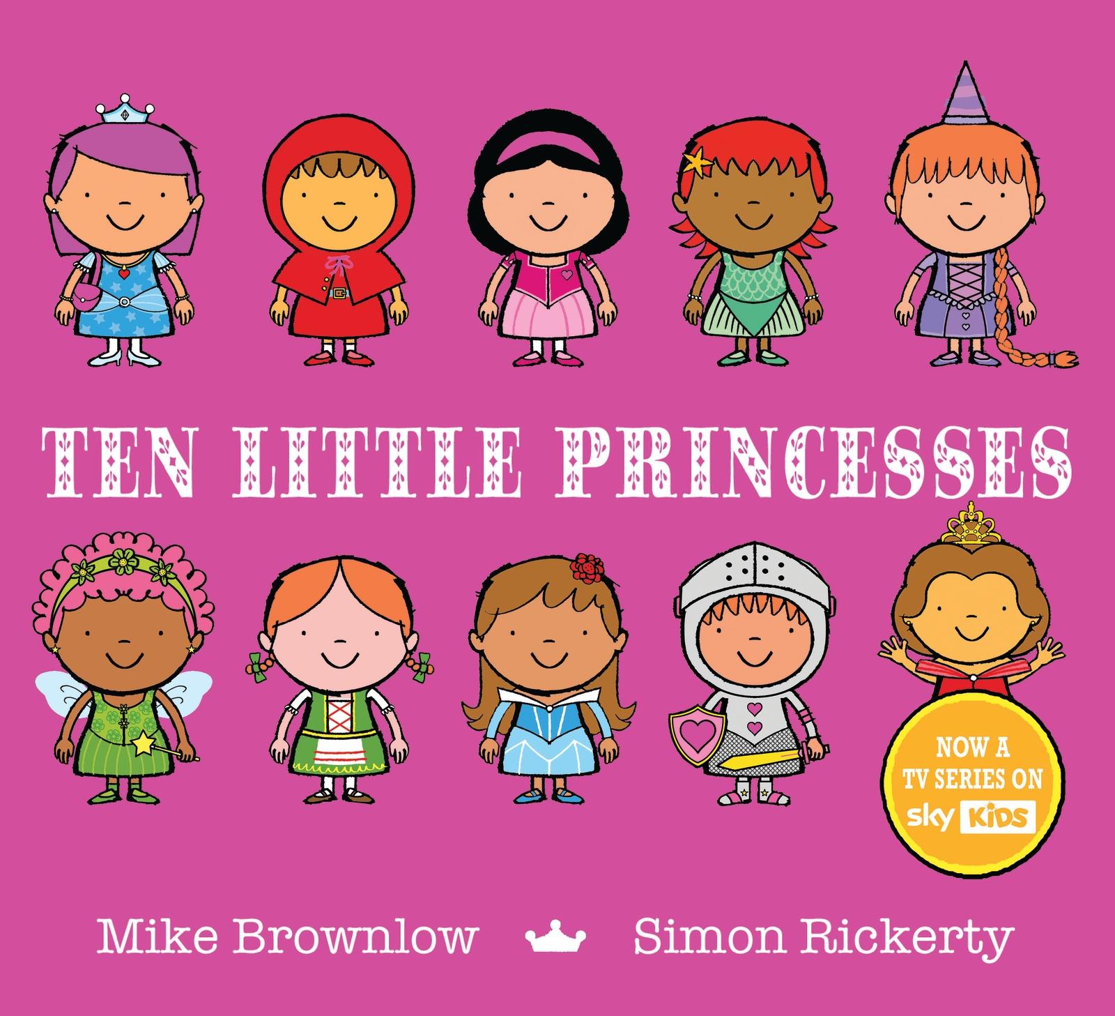 Cover: 9781408330128 | Ten Little Princesses | Mike Brownlow | Taschenbuch | Englisch | 2015