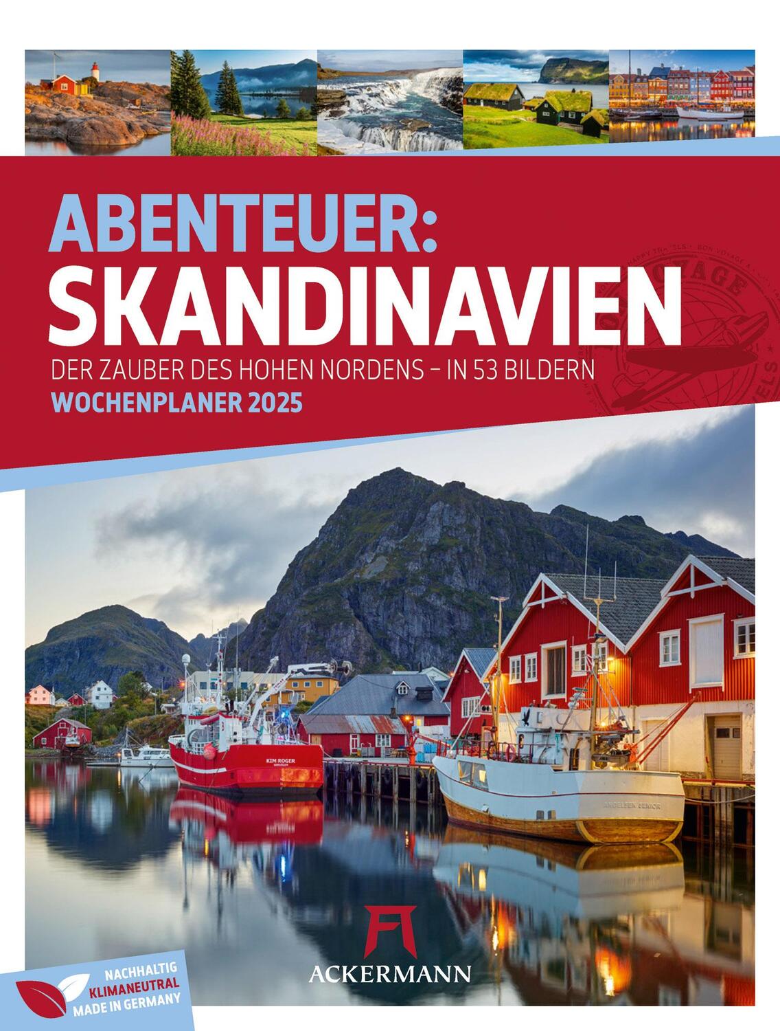 Cover: 9783838425726 | Skandinavien - Der Zauber des hohen Nordens - Wochenplaner Kalender...