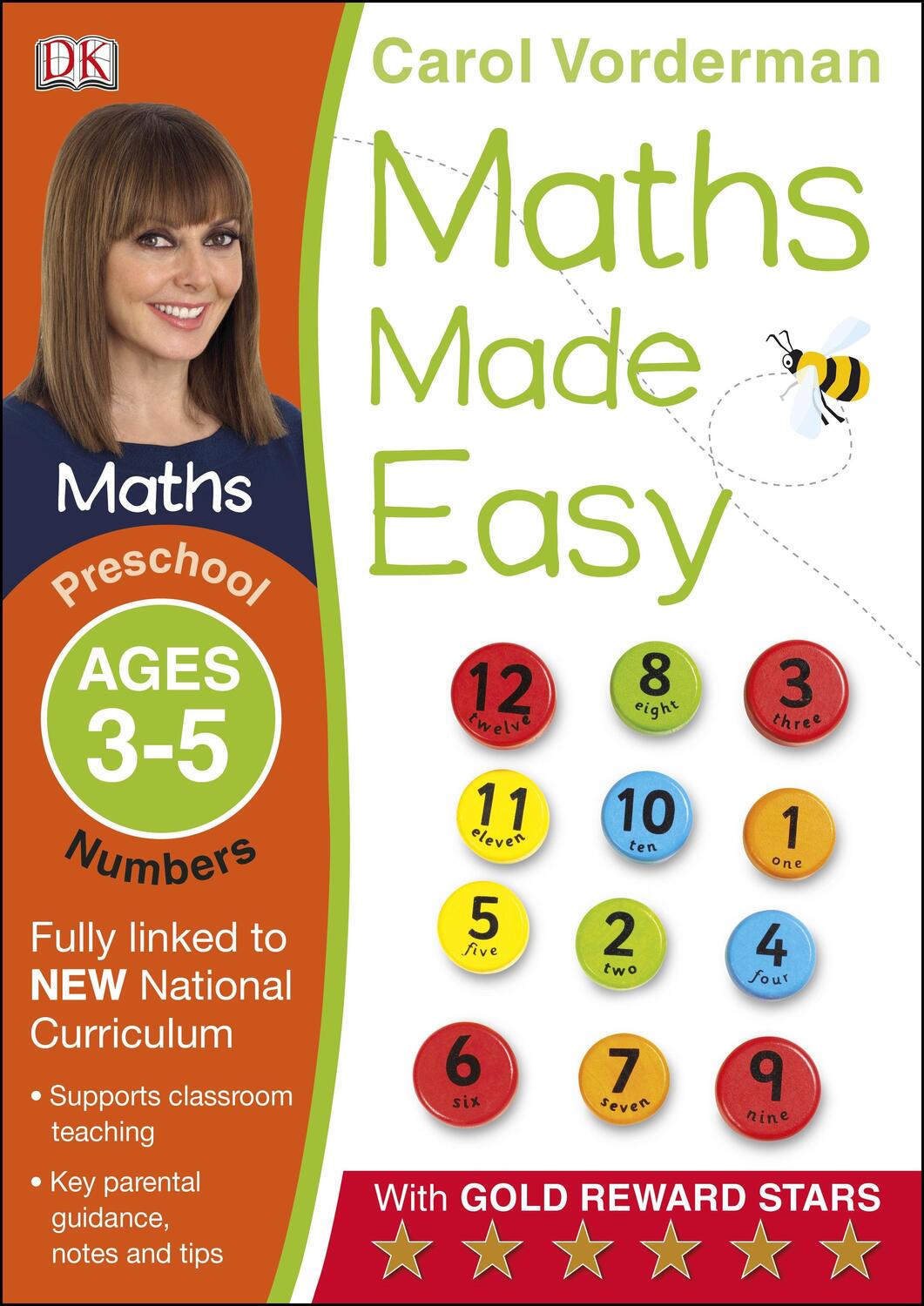 Cover: 9781409344872 | Maths Made Easy: Numbers, Ages 3-5 (Preschool) | Carol Vorderman