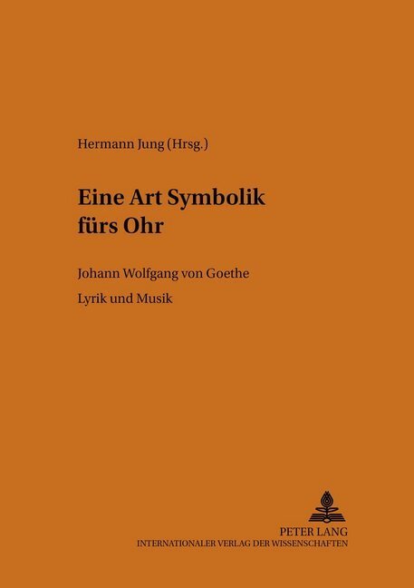 Cover: 9783631380598 | "Eine Art Symbolik fürs Ohr" | Hermann Jung | Taschenbuch | Deutsch