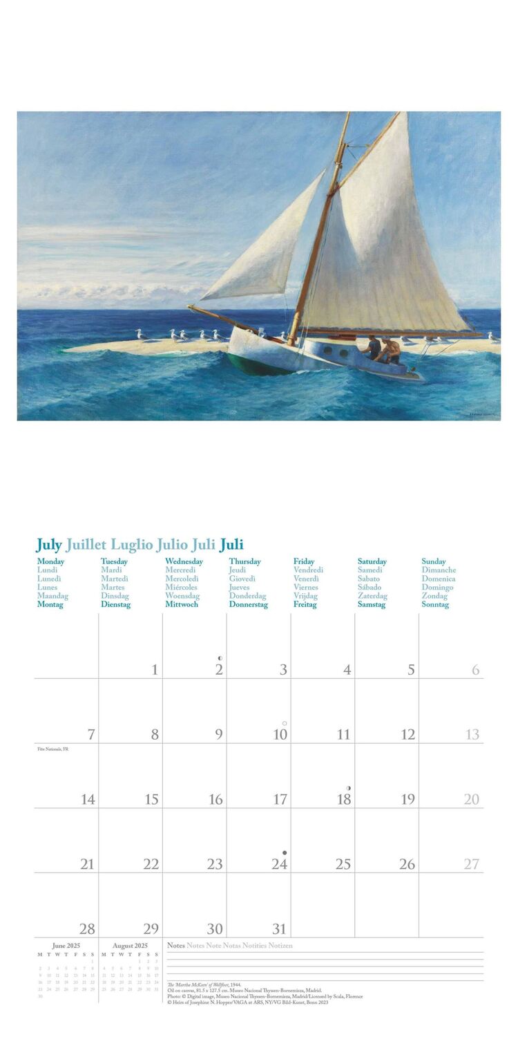 Bild: 4002725987990 | Edward Hopper 2025 - Wand-Kalender - Broschüren-Kalender - 30x30 -...