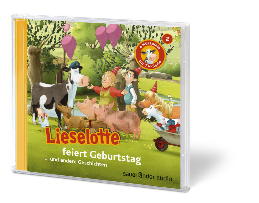 Bild: 9783839849422 | Lieselotte feiert Geburtstag, 1 Audio-CD | Vier Hörspiele - Folge 2