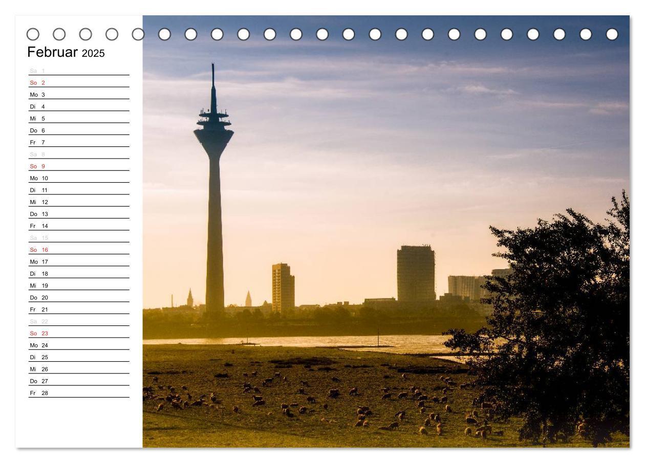 Bild: 9783435534500 | Düsseldorf - Impressionen (Tischkalender 2025 DIN A5 quer),...