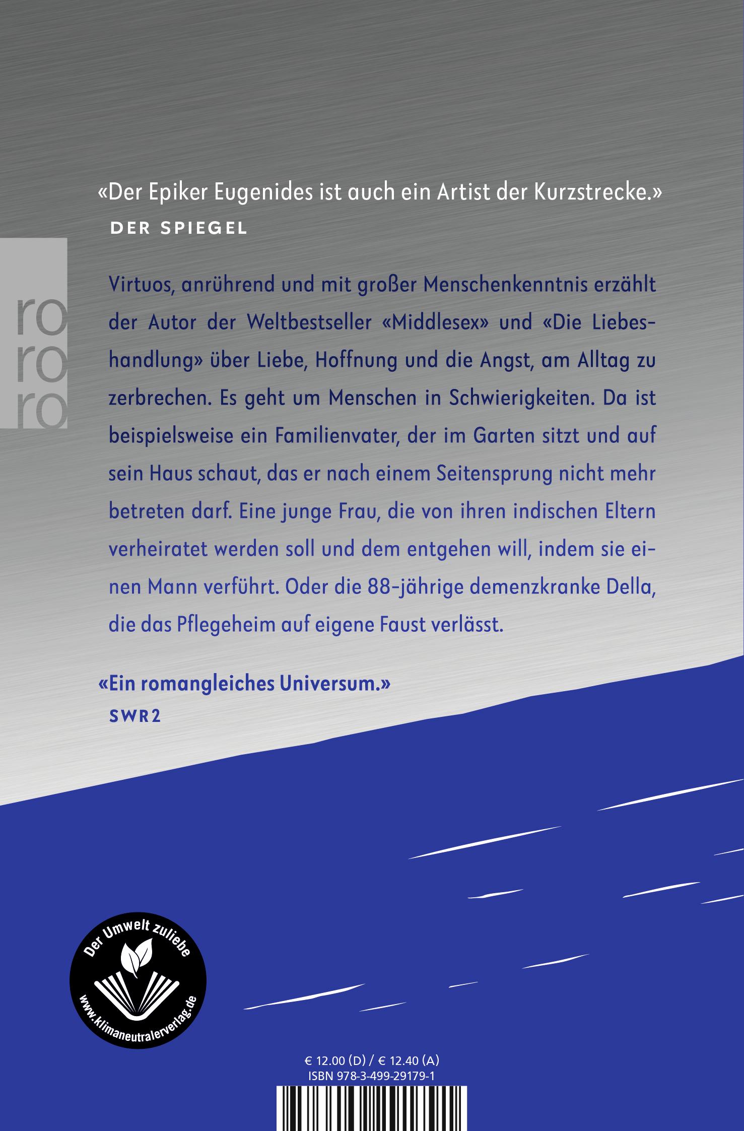 Rückseite: 9783499291791 | Das große Experiment | Jeffrey Eugenides | Taschenbuch | 336 S. | 2020