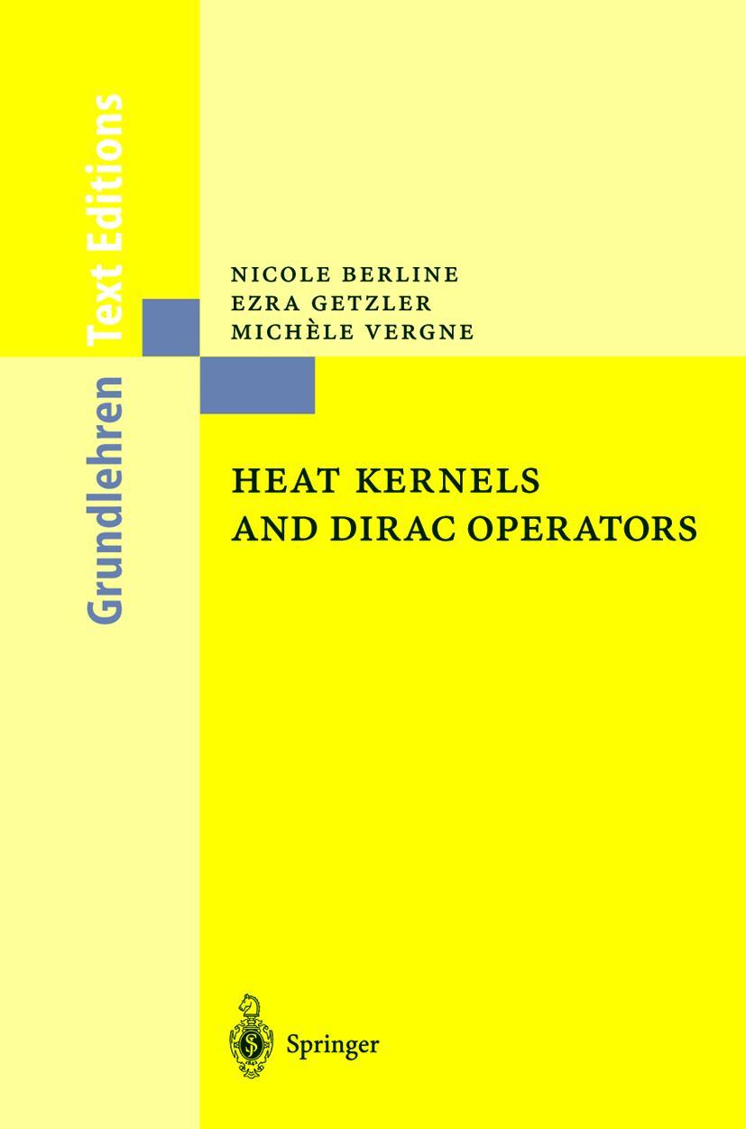 Cover: 9783540200628 | Heat Kernels and Dirac Operators | Nicole Berline (u. a.) | Buch | ix