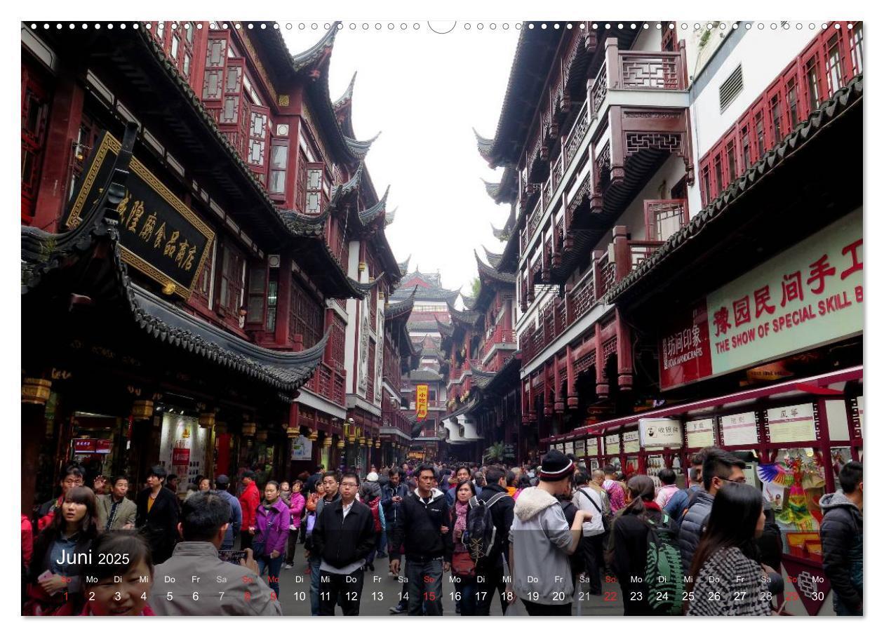 Bild: 9783435556731 | Shanghai - faszinierende Facetten (Wandkalender 2025 DIN A2 quer),...