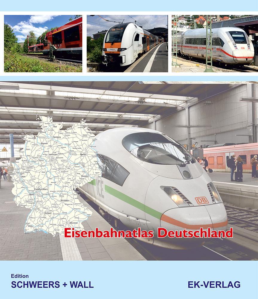Cover: 9783844664409 | Eisenbahnatlas Deutschland | Edition Schweers + Wall | Henning Wall