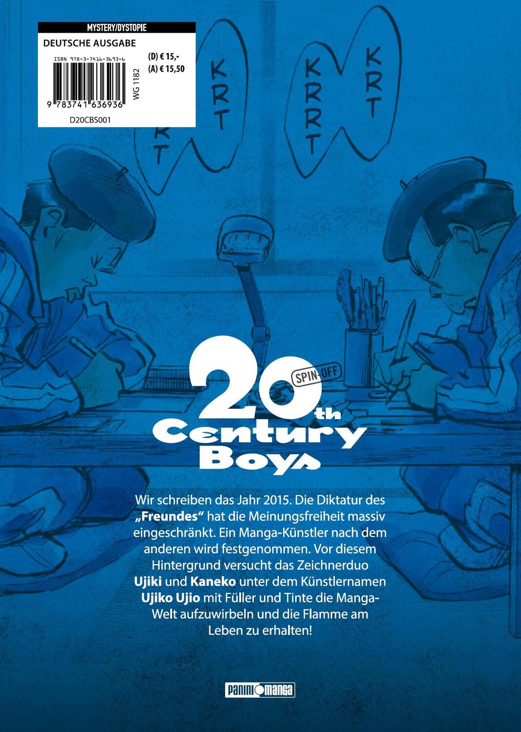 Rückseite: 9783741636936 | 20th Century Boys: Spin-off | Geschichten von Ujiko Ujio | Taschenbuch