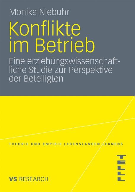 Cover: 9783531178004 | Konflikte im Betrieb | Monika Niebuhr | Taschenbuch | Paperback | 2010