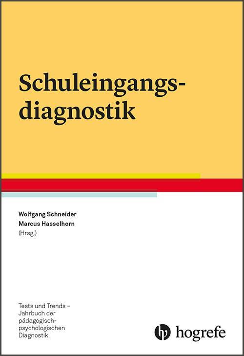 Cover: 9783801729264 | Schuleingangsdiagnostik | Wolfgang Schneider (u. a.) | Taschenbuch | X