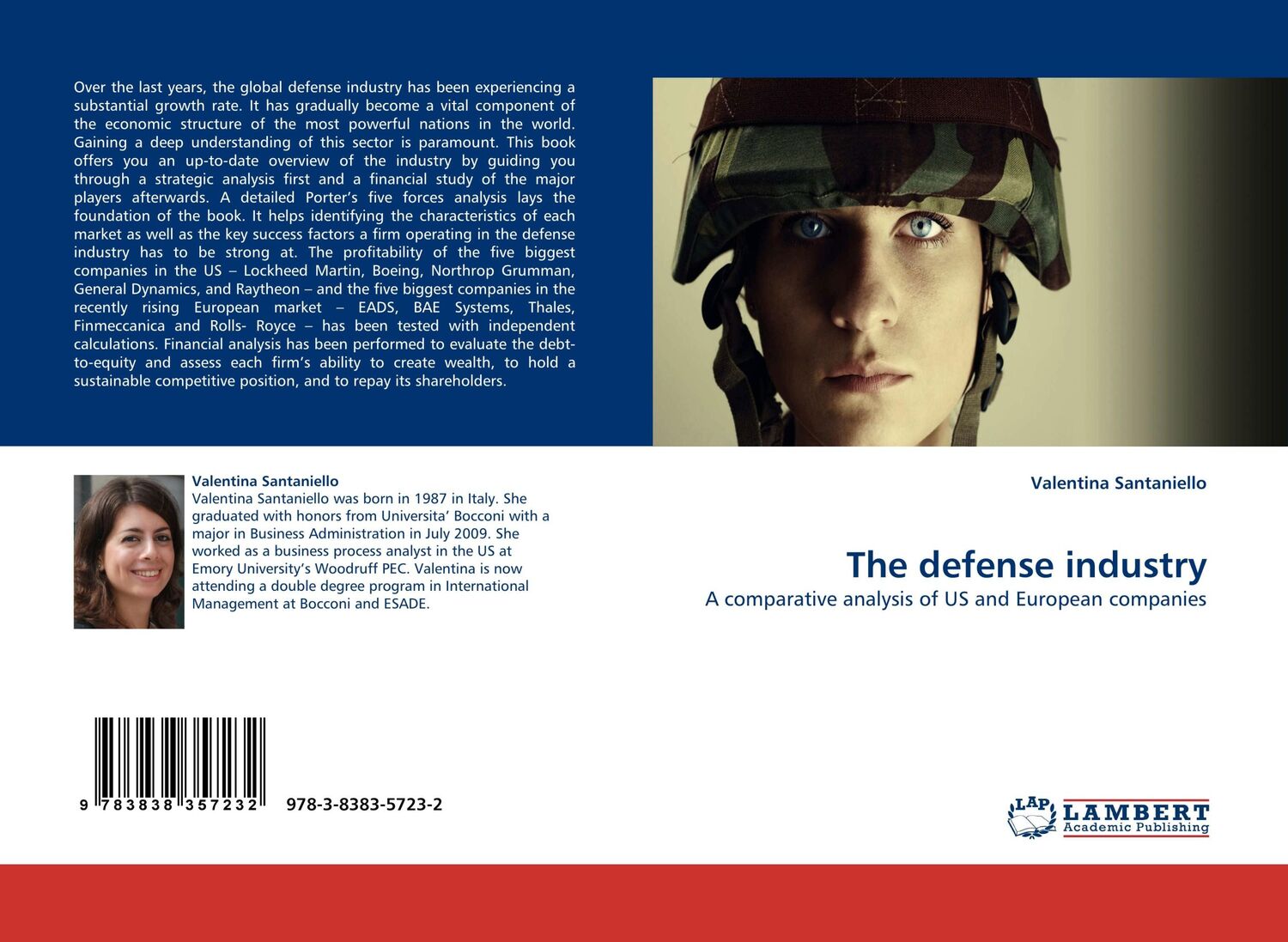 Cover: 9783838357232 | The defense industry | Valentina Santaniello | Taschenbuch | Paperback