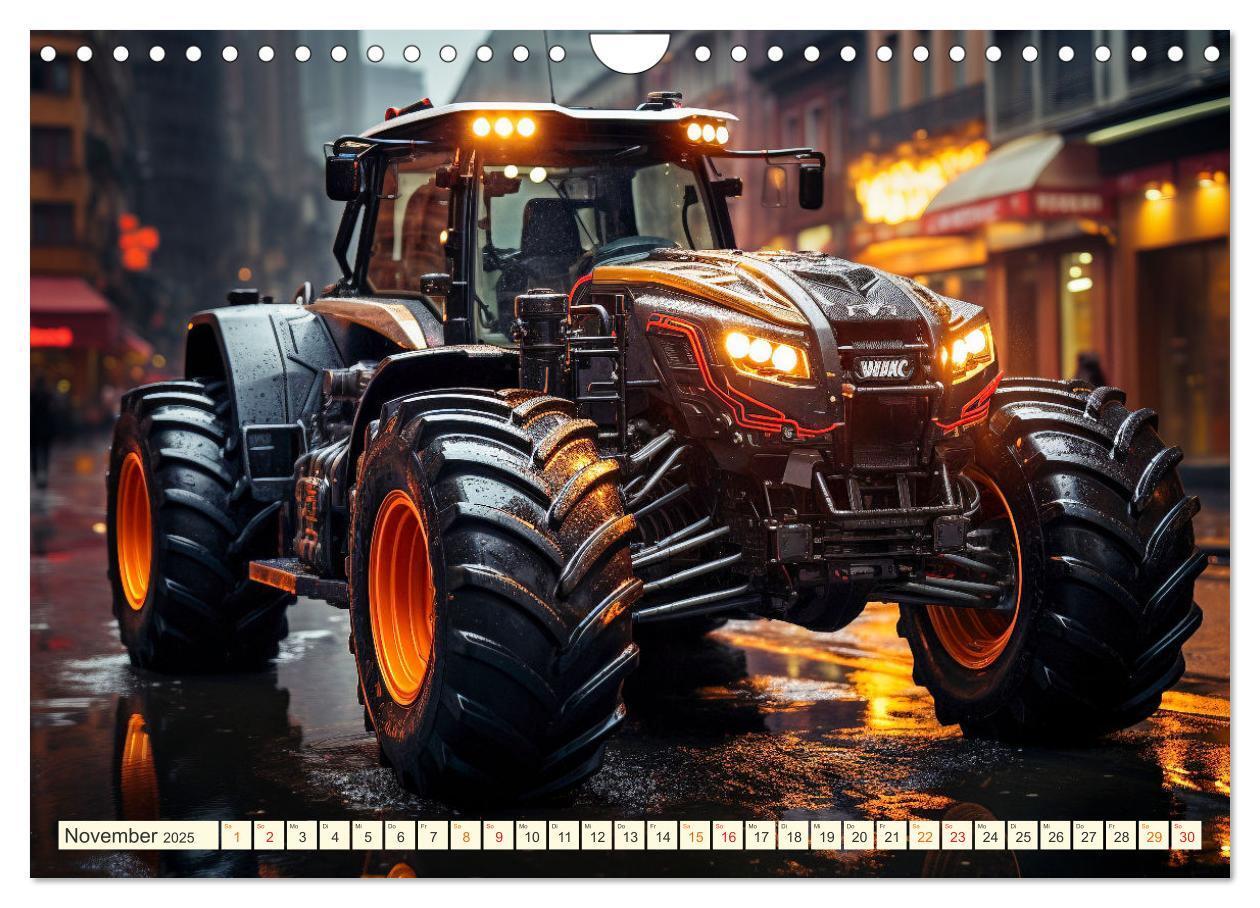 Bild: 9783383856358 | Traktor Fantasien (Wandkalender 2025 DIN A4 quer), CALVENDO...