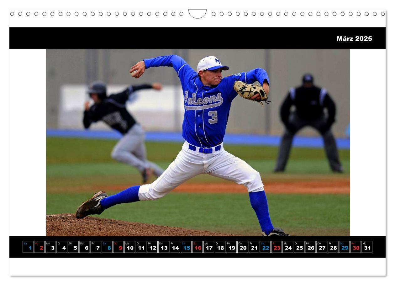 Bild: 9783435484409 | Kultsport Baseball (Wandkalender 2025 DIN A3 quer), CALVENDO...