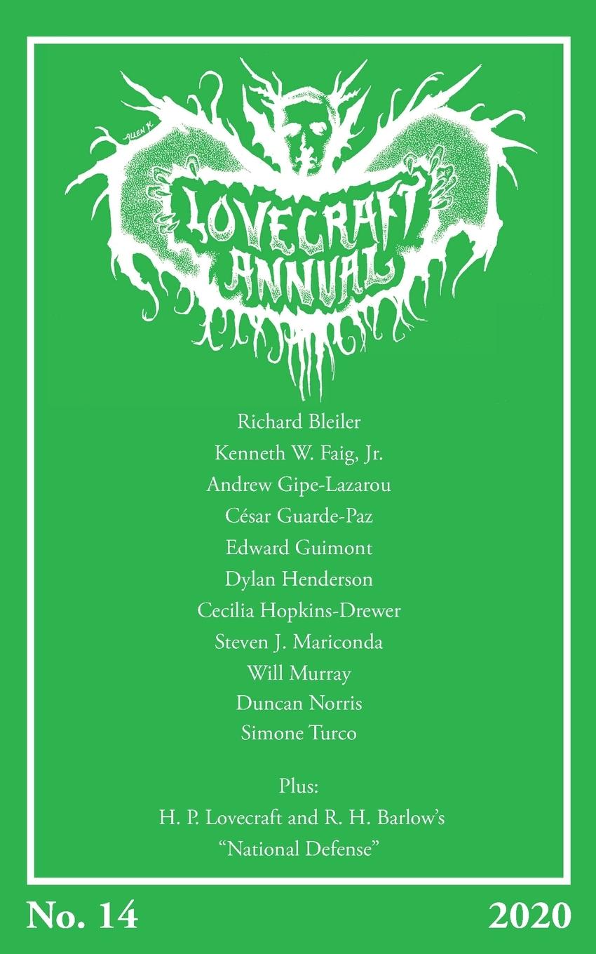 Cover: 9781614983088 | Lovecraft Annual No. 14 (2020) | S. T. Joshi | Taschenbuch | Englisch