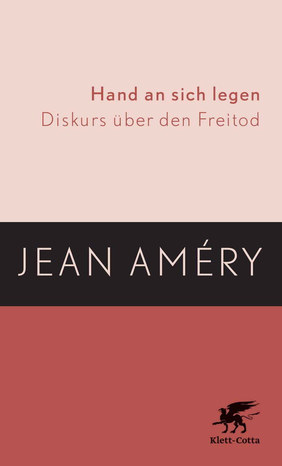 Cover: 9783608939477 | Hand an sich legen | Diskurs über den Freitod | Jean Améry | Buch