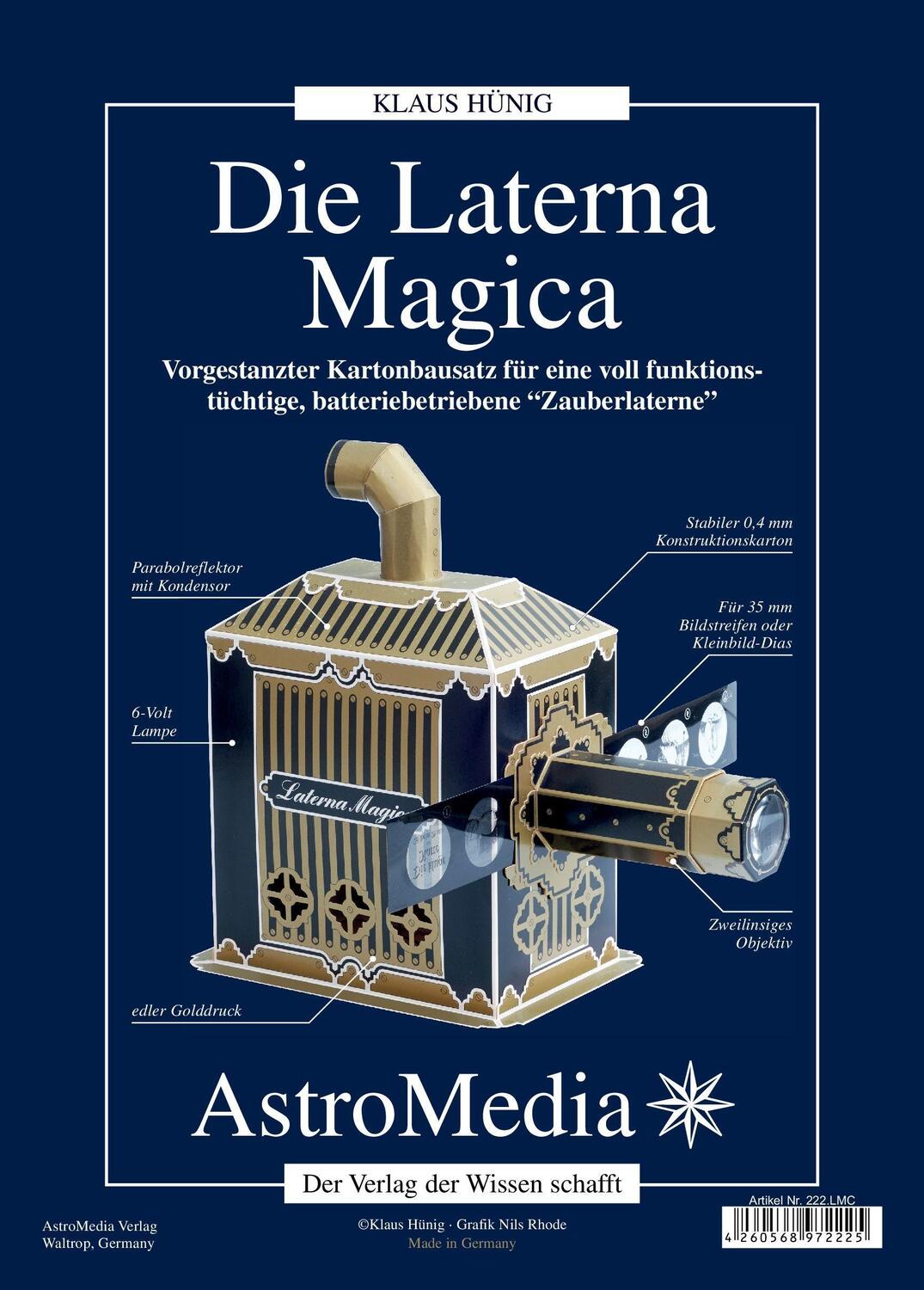 Cover: 4260568972225 | Die Laterna Magica | Klaus Hünig | Stück | Deutsch | 2018