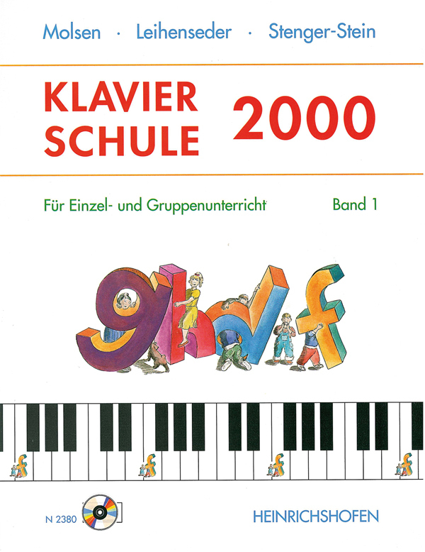 Cover: 9783938202074 | Klavierschule 2000 / Klavierschule 2000 (mit CD), m. 1 Audio-CD. Bd.1