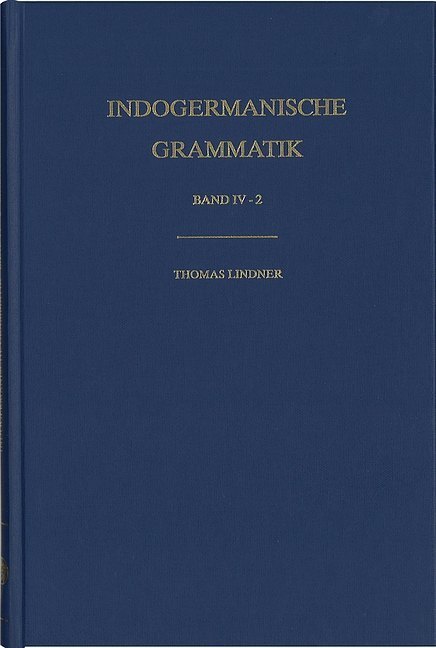Cover: 9783825369422 | Indogermanische Grammatik. Bd.4 | Komposition im Aufriß | Lindner