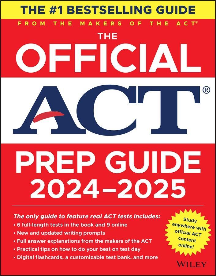 Cover: 9781394259915 | The Official ACT Prep Guide 2024-2025 | Act | Taschenbuch | Englisch