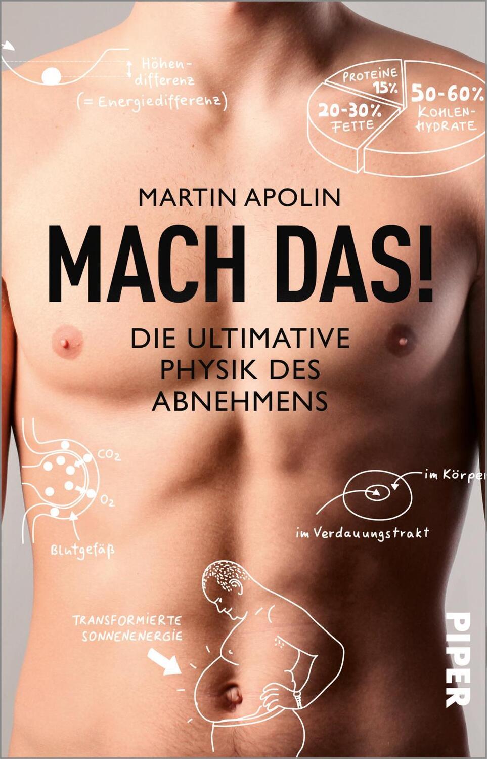 Cover: 9783492311458 | Mach das! | Die ultimative Physik des Abnehmens | Martin Apolin | Buch