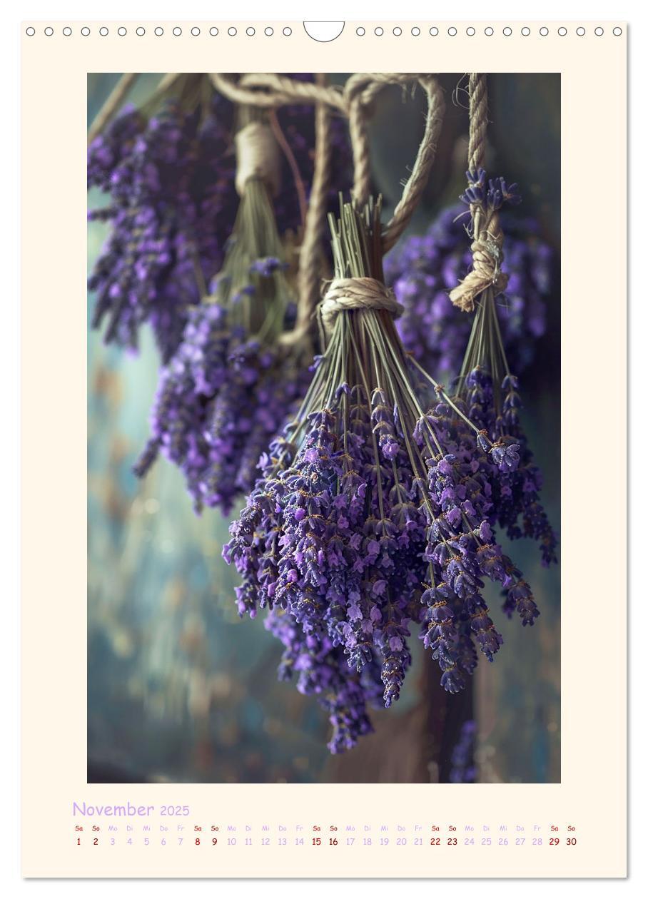 Bild: 9783383827273 | Lavendel (Wandkalender 2025 DIN A3 hoch), CALVENDO Monatskalender