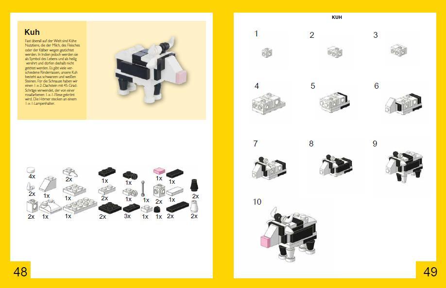 Bild: 9783809438168 | Tiere | 40 Ideen mit LEGO®-Steinen | Warren Elsmore | Taschenbuch