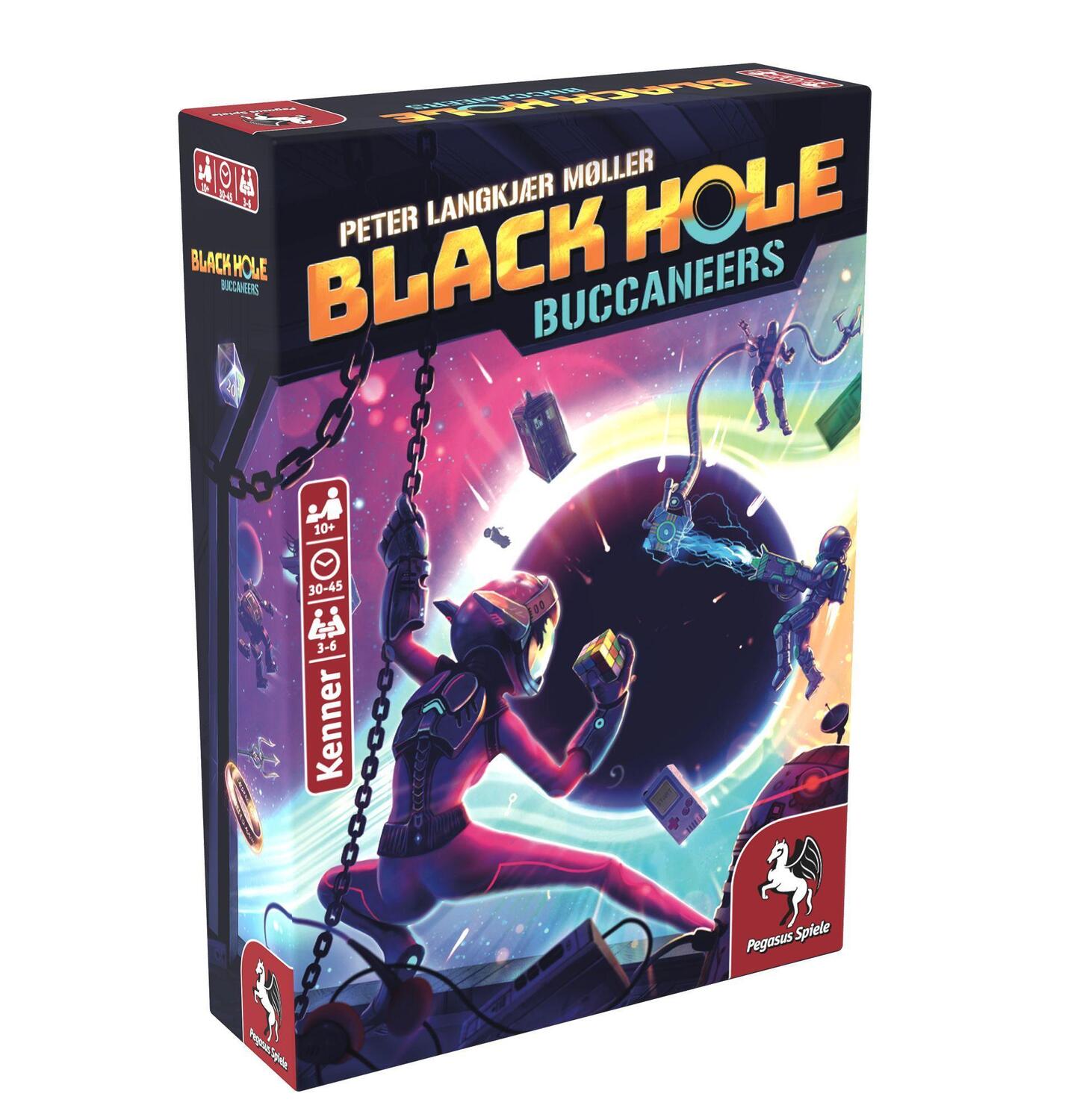 Cover: 4250231734328 | Black Hole Buccaneers | Spiel | Deutsch | 2023 | Pegasus