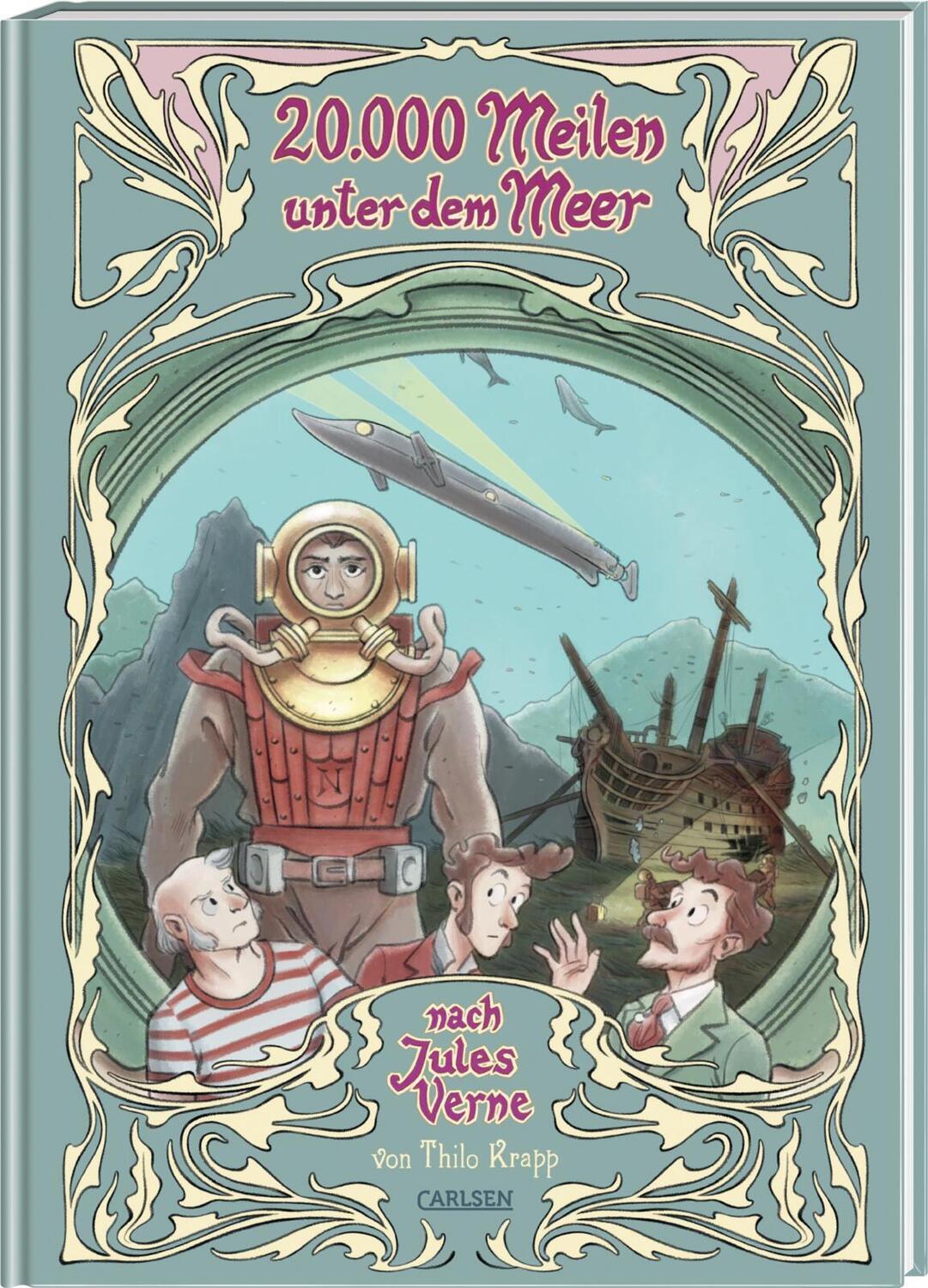Cover: 9783551793584 | 20.000 Meilen unter dem Meer | Thilo Krapp | Buch | Carlsen Comics