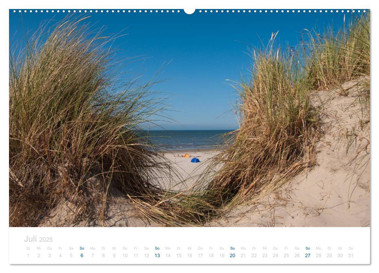 Bild: 9783435816286 | Ameland (Wandkalender 2025 DIN A2 quer), CALVENDO Monatskalender