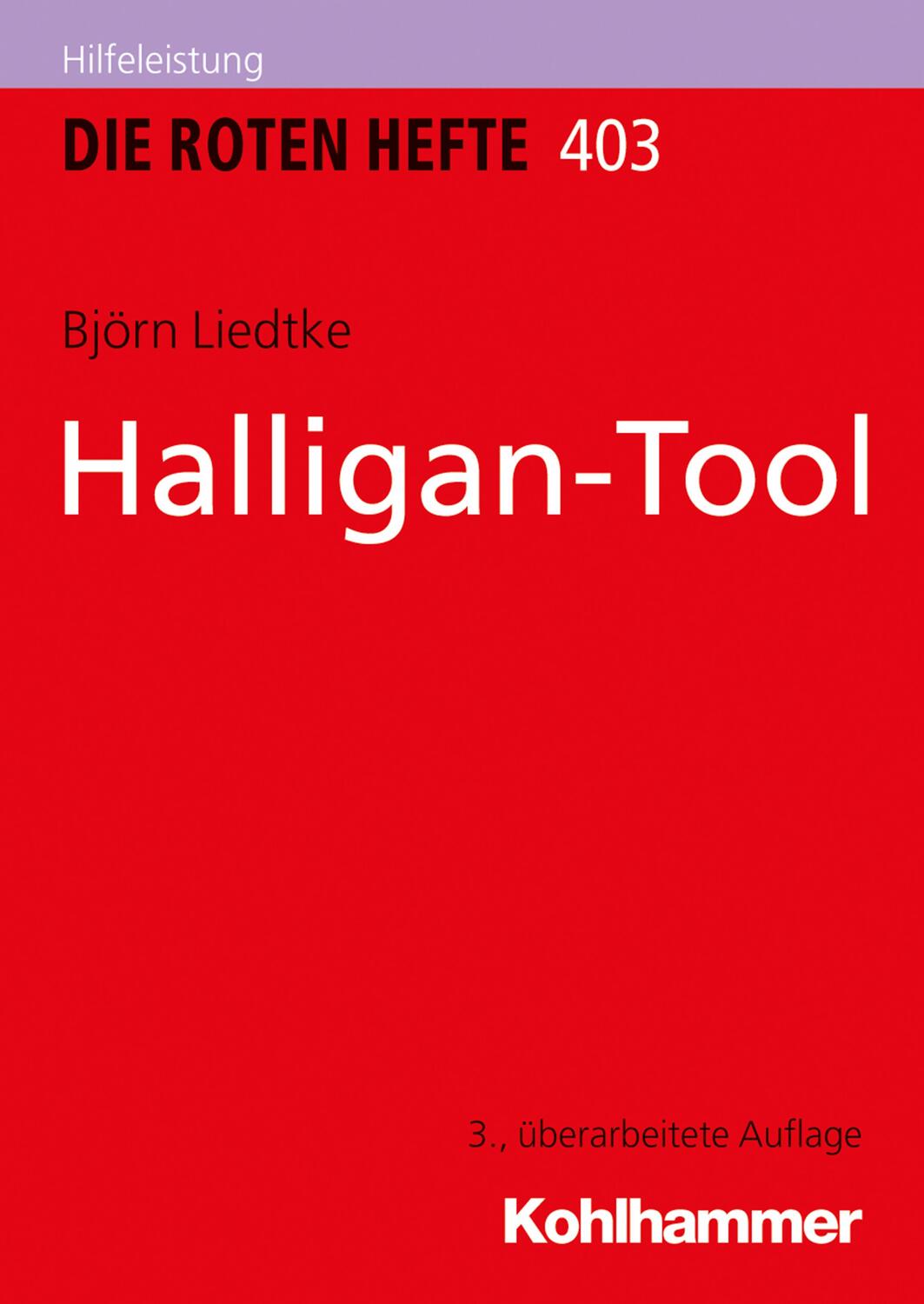 Cover: 9783170344952 | Halligan-Tool | Björn Liedtke | Taschenbuch | Deutsch | 2018