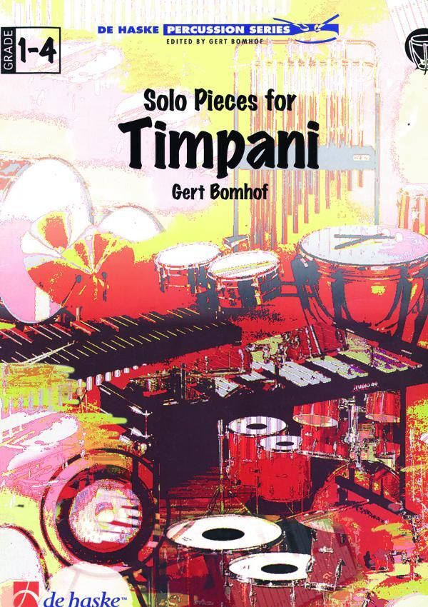 Cover: 9789073252639 | Solo Pieces for Timpani | Gert Bomhof | De Haske Percussion Series