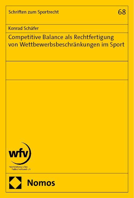 Cover: 9783756013814 | Competitive Balance als Rechtfertigung von...