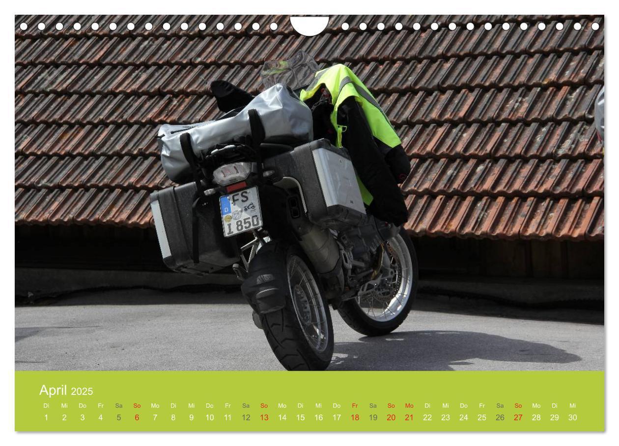 Bild: 9783435521913 | Freude an - Spaß mit der BMW GS (Wandkalender 2025 DIN A4 quer),...