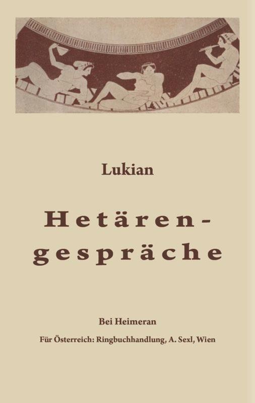 Cover: 9783110357745 | Hetärengespräche | Griechisch und deutsch | Lukian | Buch | 105 S.