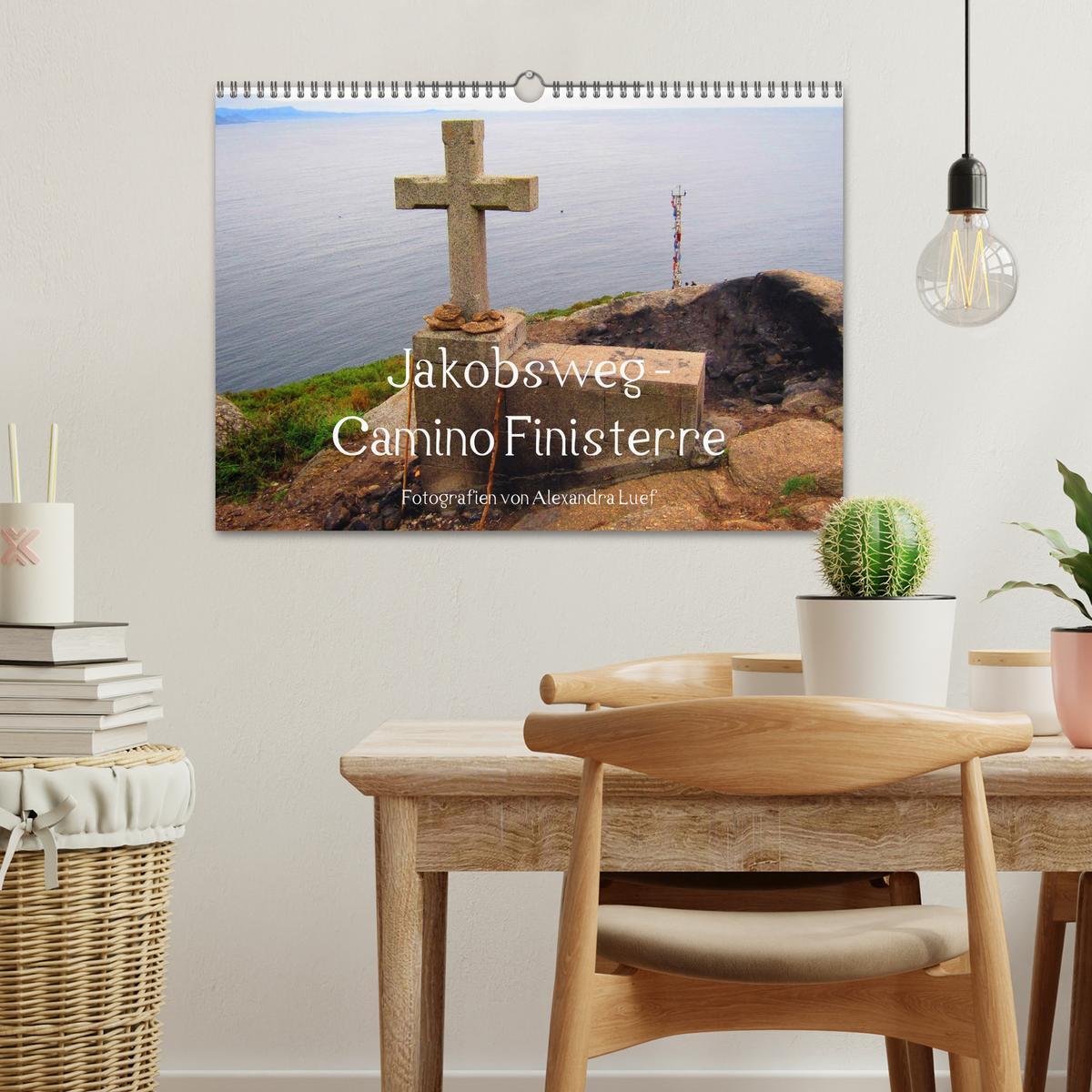 Bild: 9783435548750 | Jakobsweg - Camino Finisterre (Wandkalender 2025 DIN A3 quer),...