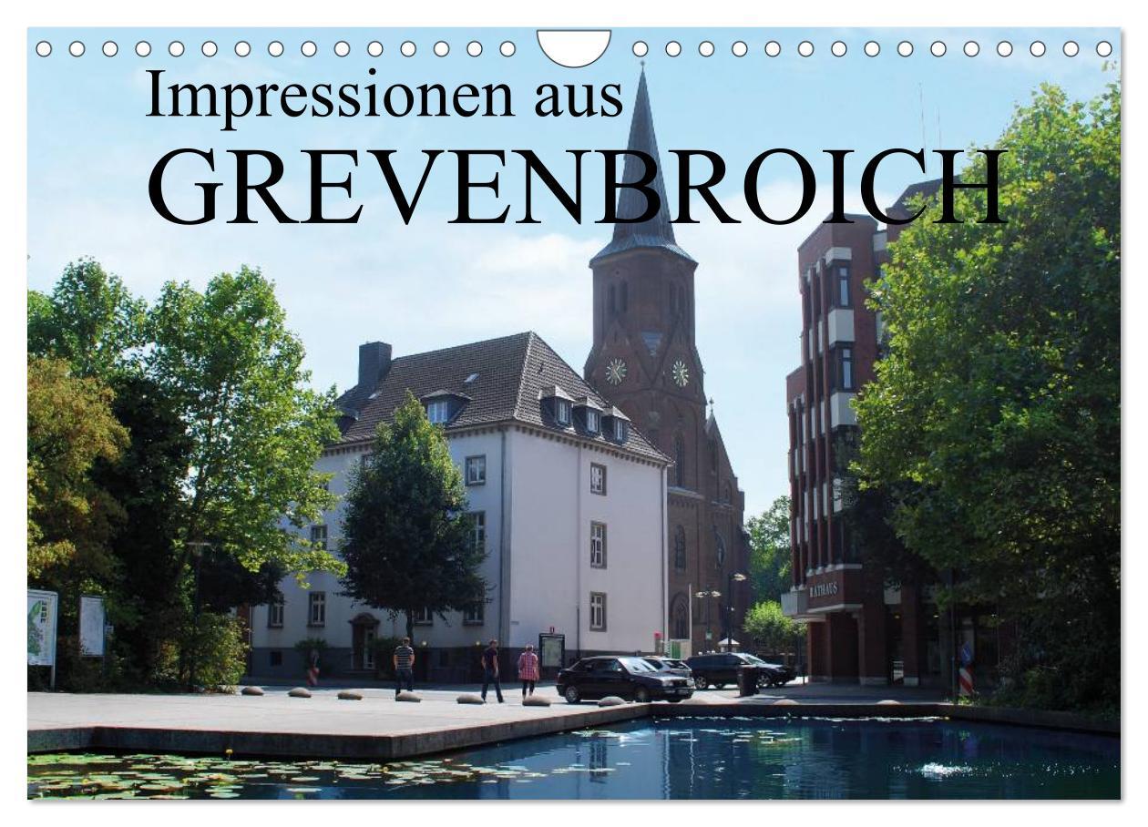 Cover: 9783435780068 | Impressionen aus Grevenbroich (Wandkalender 2025 DIN A4 quer),...