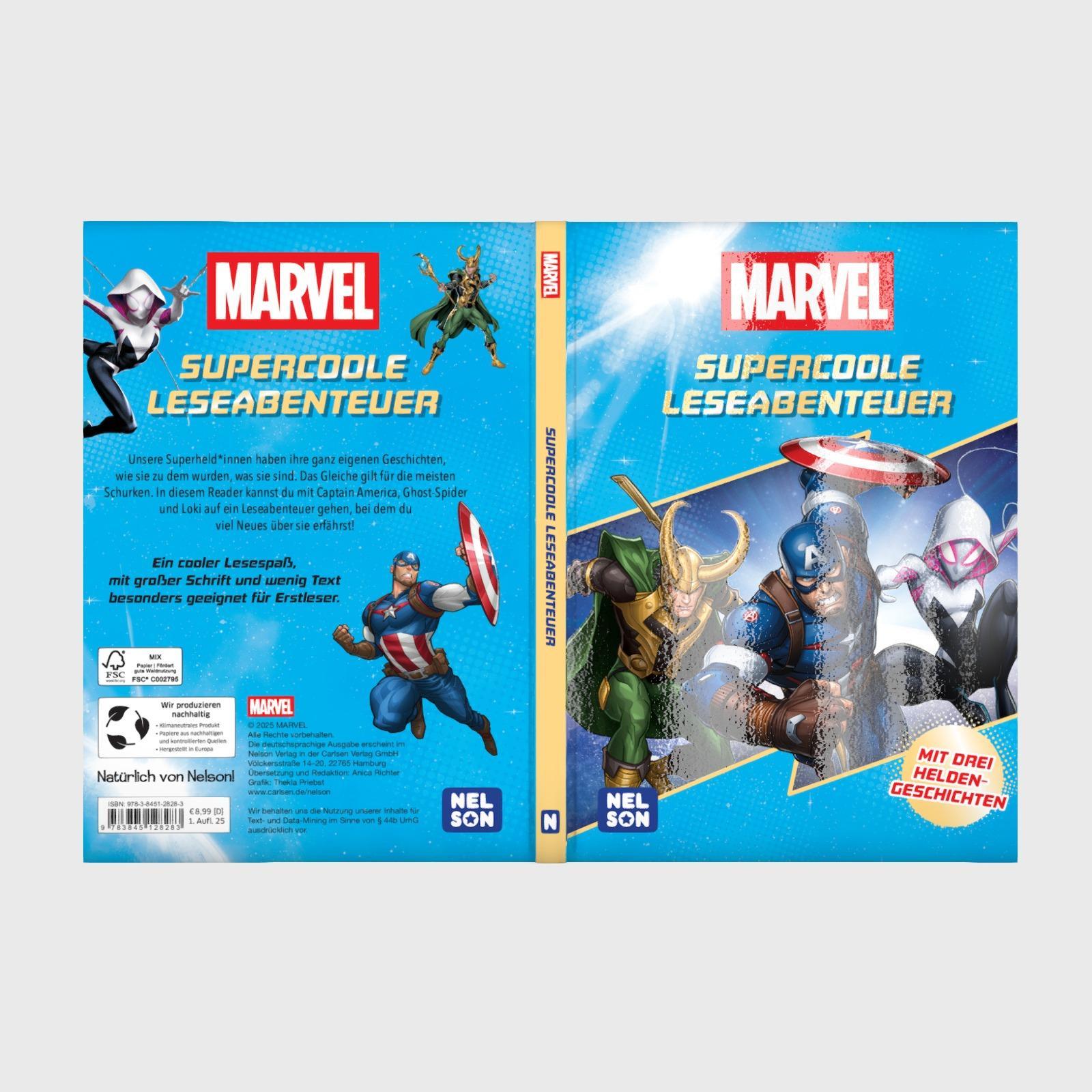 Bild: 9783845128283 | MARVEL: Supercoole Leseabenteuer | Buch | MARVEL | 64 S. | Deutsch