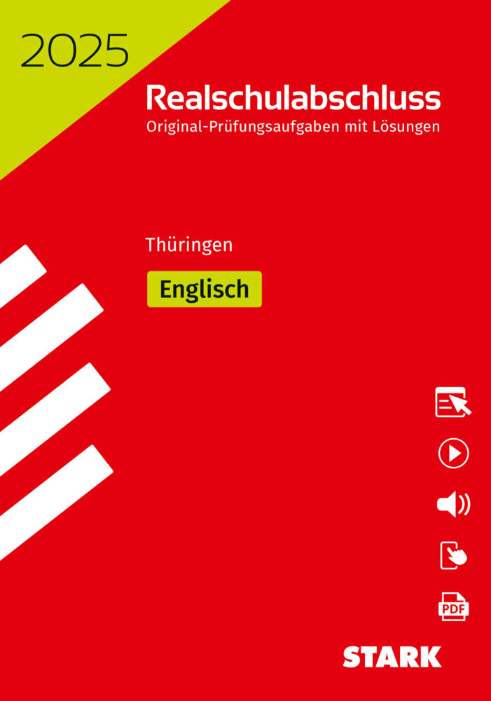 Cover: 9783849062095 | STARK Realschulabschluss 2025 - Englisch - Thüringen, m. 1 Buch, m....