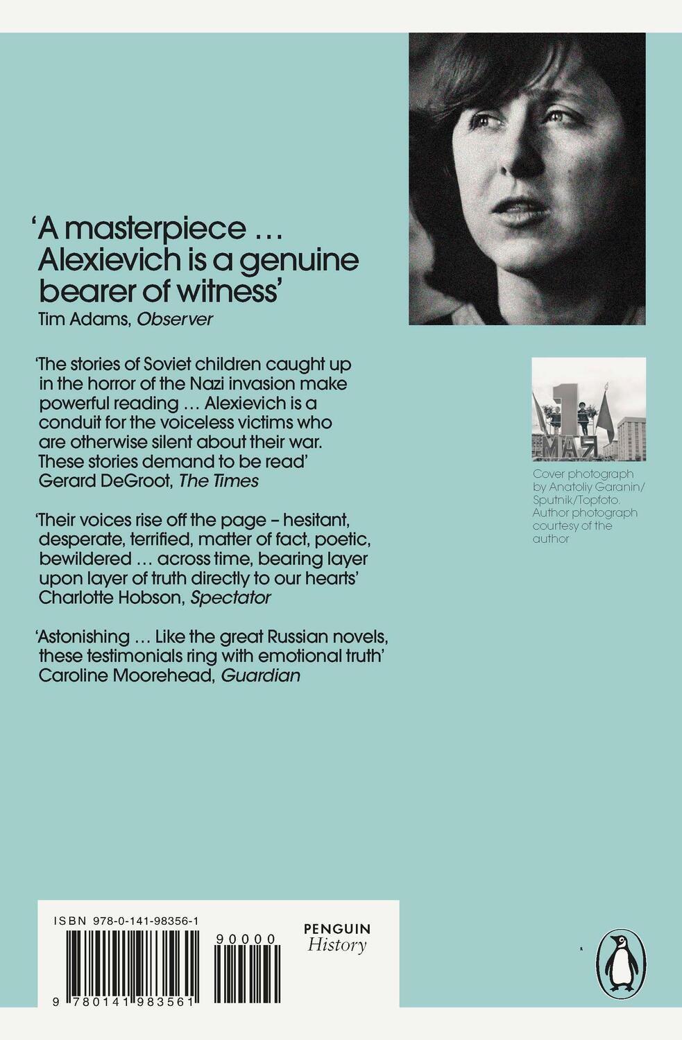Rückseite: 9780141983561 | Last Witnesses | Unchildlike Stories | Svetlana Alexievich | Buch