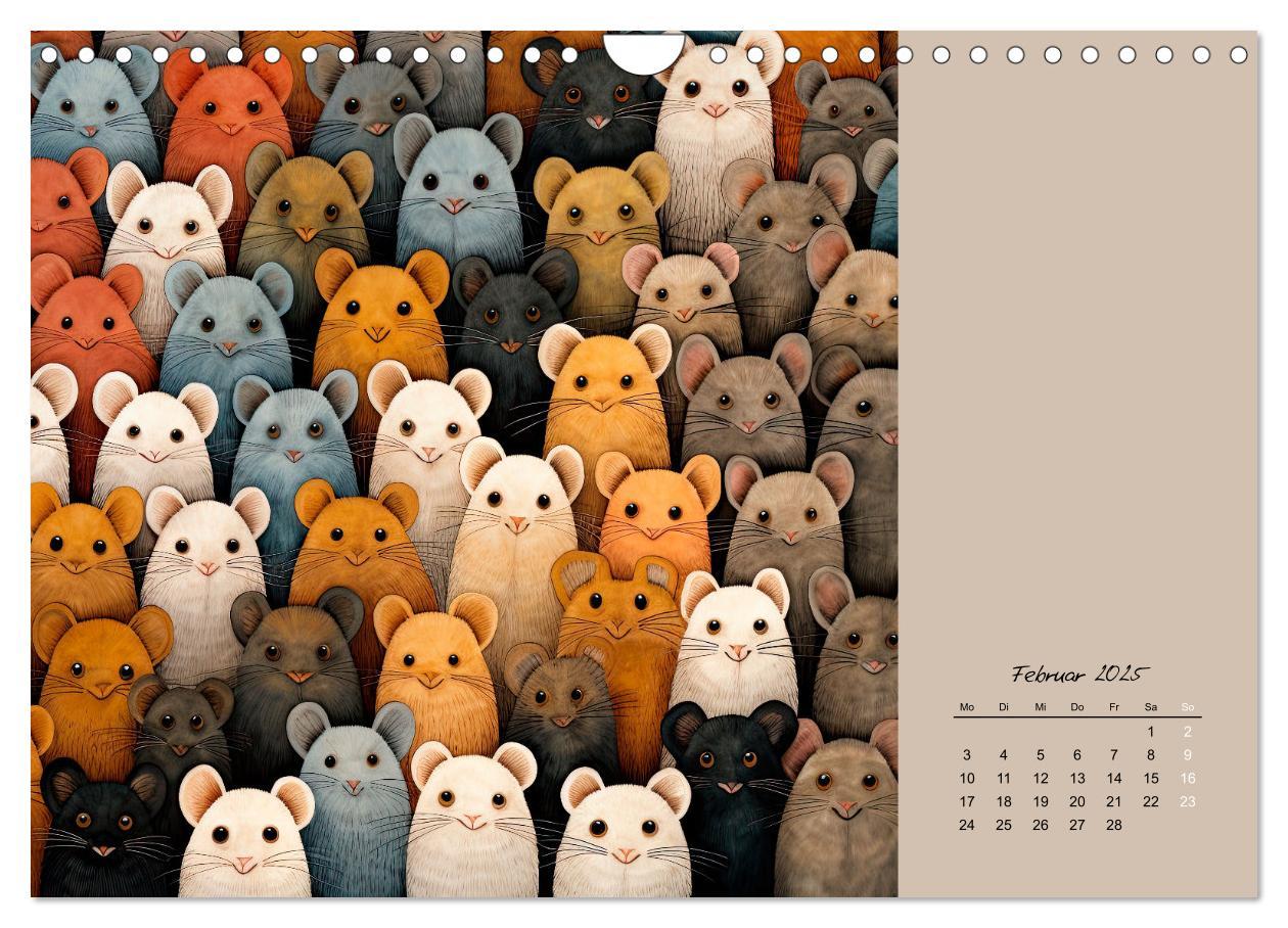 Bild: 9783383837937 | Tierisches Gewimmel (Wandkalender 2025 DIN A4 quer), CALVENDO...