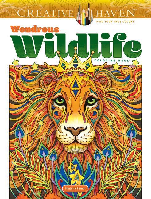 Cover: 9780486845425 | Creative Haven Wondrous Wildlife Coloring Book | Marjorie Sarnat