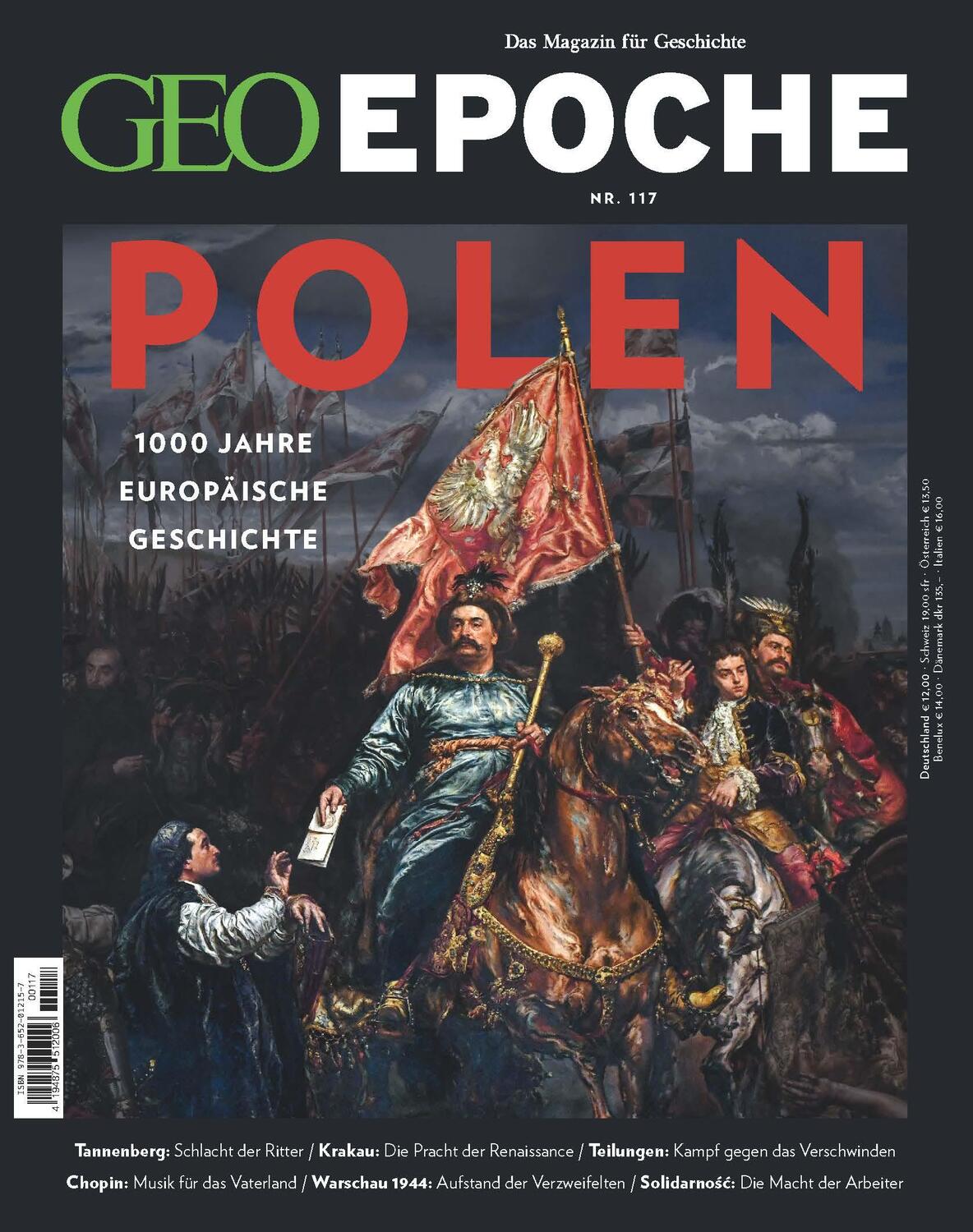 Cover: 9783652012157 | GEO Epoche 117/2022 - Polen | Das Magazin für Geschichte | Taschenbuch