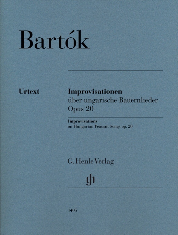 Cover: 9790201814056 | Bartók, Béla - Improvisationen über ungarische Bauernlieder op. 20
