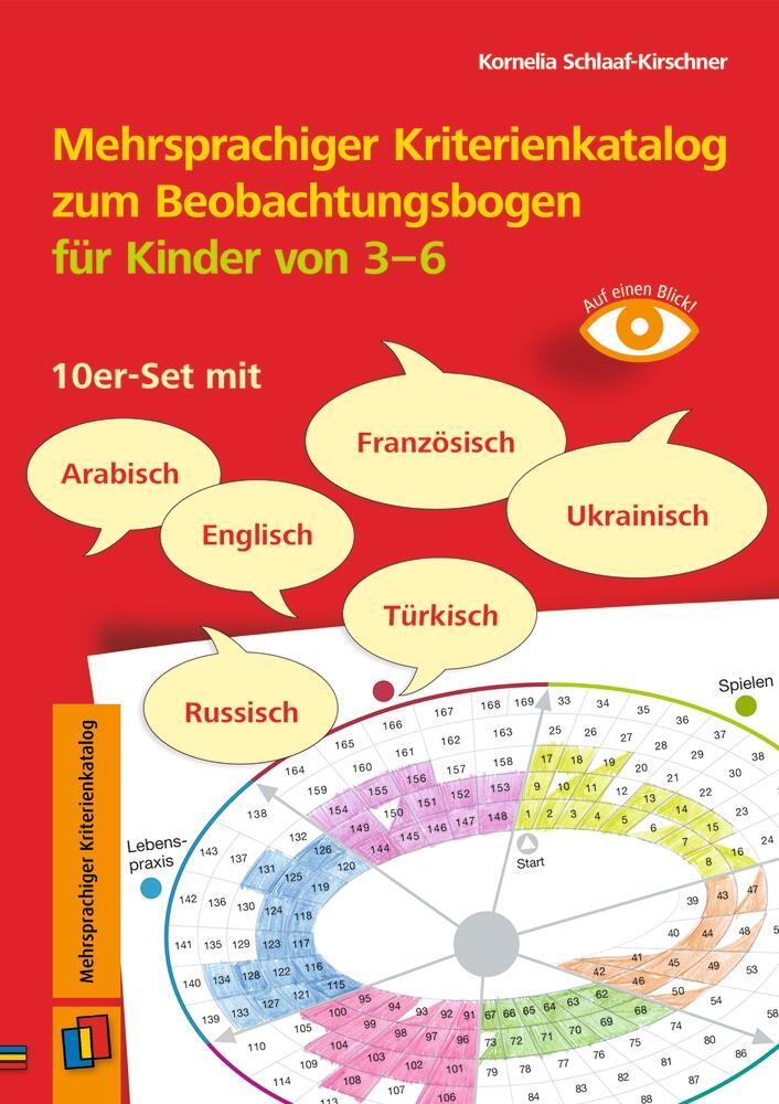 Cover: 9783834660961 | Mehrsprachiger Kriterienkatalog zum Beobachtungsbogen für Kinder...