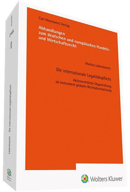 Cover: 9783452298942 | Die internationale Legalitätspflicht (AHW 248) | Markus Lieberknecht