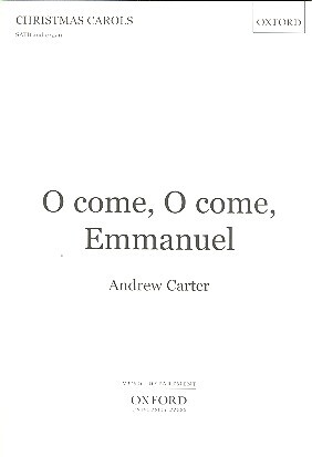 Cover: 9780193530867 | O come, O come, Emmanuel | Andrew Carter | Noten | Chorpartitur | 1986