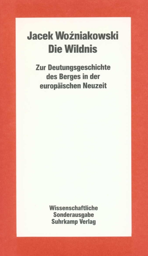 Cover: 9783518580295 | Die Wildnis | Jacek Wozniakowski | Taschenbuch | Deutsch | 1990